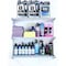 Triton Products Wall Mount Shelving Unit W/ 3 Steel Wire Shelves & Mounting Hardware, White, 33" W x 31.5" H 1795-WHT - alternate 6